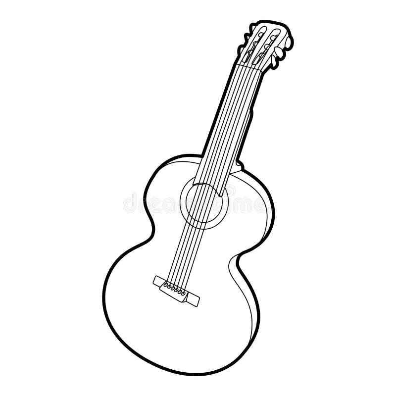 Conector De Audio De La Guitarra Con El Icono Negro Del Cable Ilustración  del Vector - Ilustración de historieta, enchufe: 86761275