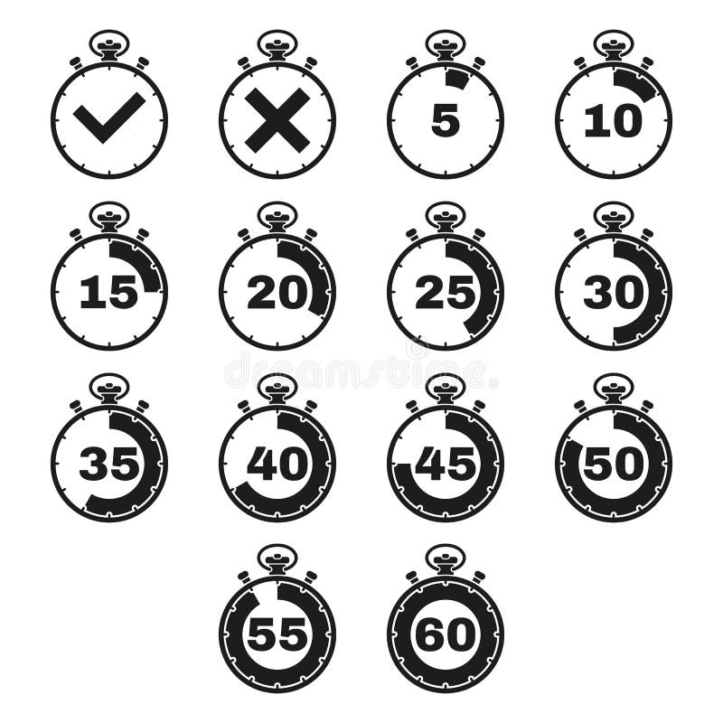 El icono del cronómetro, sistema de 14 iconos Reloj y reloj, contador de tiempo, símbolo de la cuenta descendiente Ui web LOGOTIP ilustración del vector El icono del cronómetro, sistema de 14 iconos Reloj y reloj, contador de tiempo, símbolo de la cuenta descendiente Ui web LOGOTIP ilustración del vector