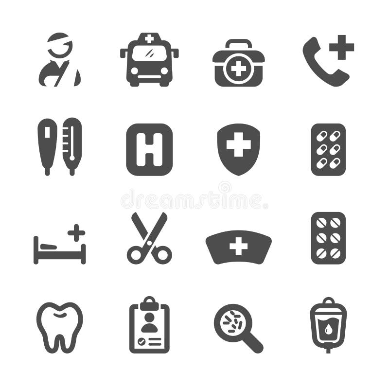 Medical icon set 3, vector eps10. Medical icon set 3, vector eps10.