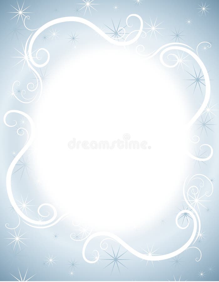El invierno azul chispea fondo stock de ilustración El invierno azul chispea fondo stock de ilustración