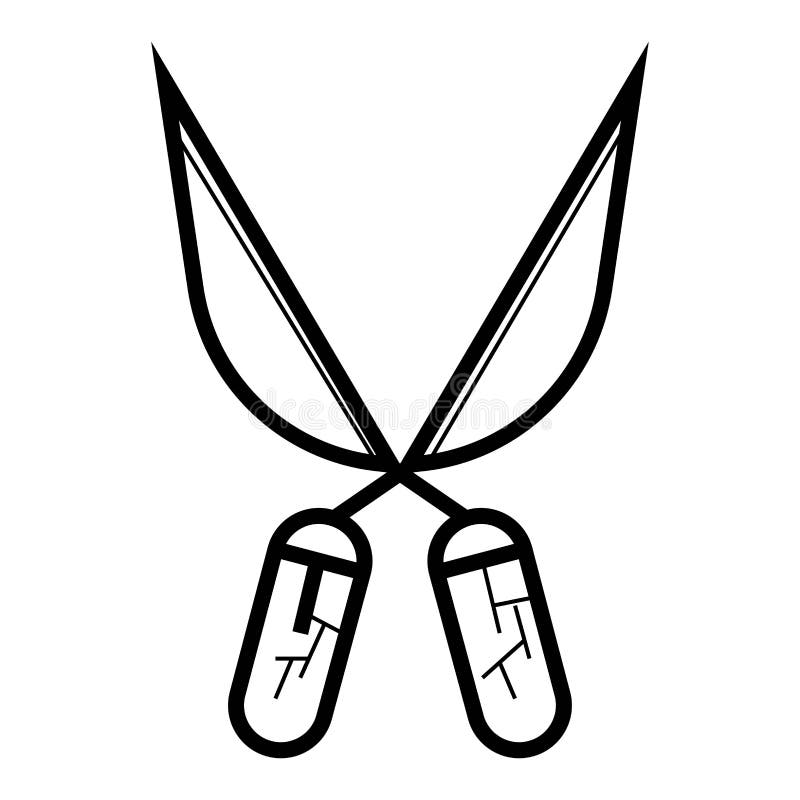 El jardín scissors la manija de la herramienta ilustración del vector El jardín scissors la manija de la herramienta ilustración del vector