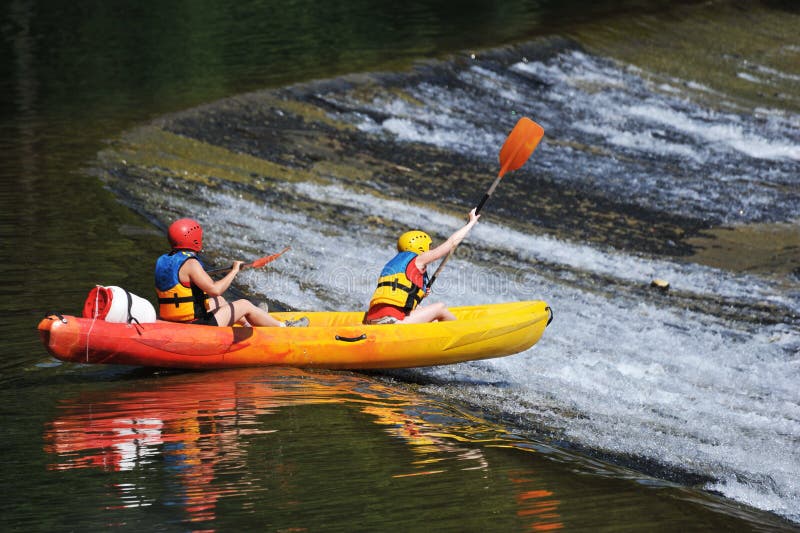 El Kayaking imagen de archivo El Kayaking imagen de archivo