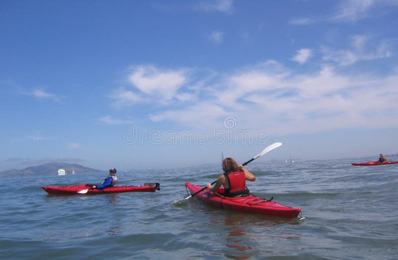 El Kayaking imagen de archivo El Kayaking imagen de archivo