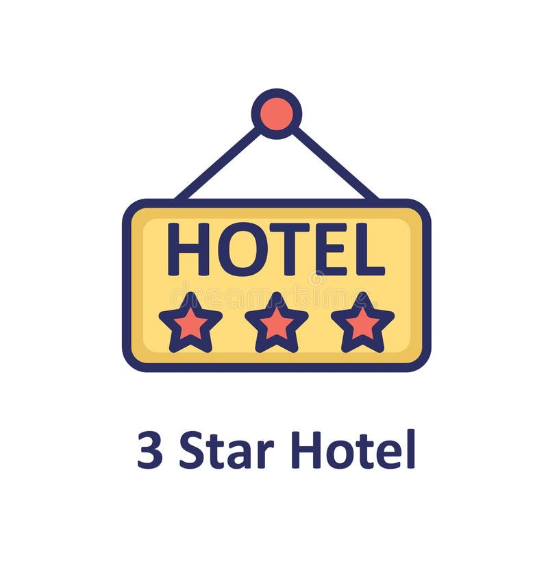 El letrero del hotel aisló el icono del vector que puede modificarse o corregir fácilmente stock de ilustración El letrero del hotel aisló el icono del vector que puede modificarse o corregir fácilmente stock de ilustración