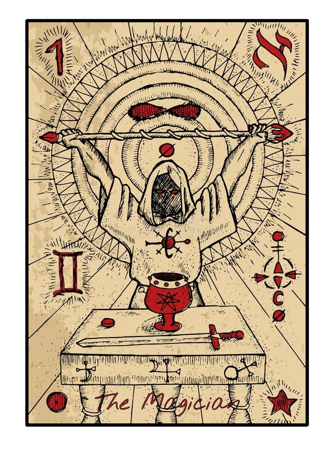 El Mago en el Tarot - Arcanos Mayores