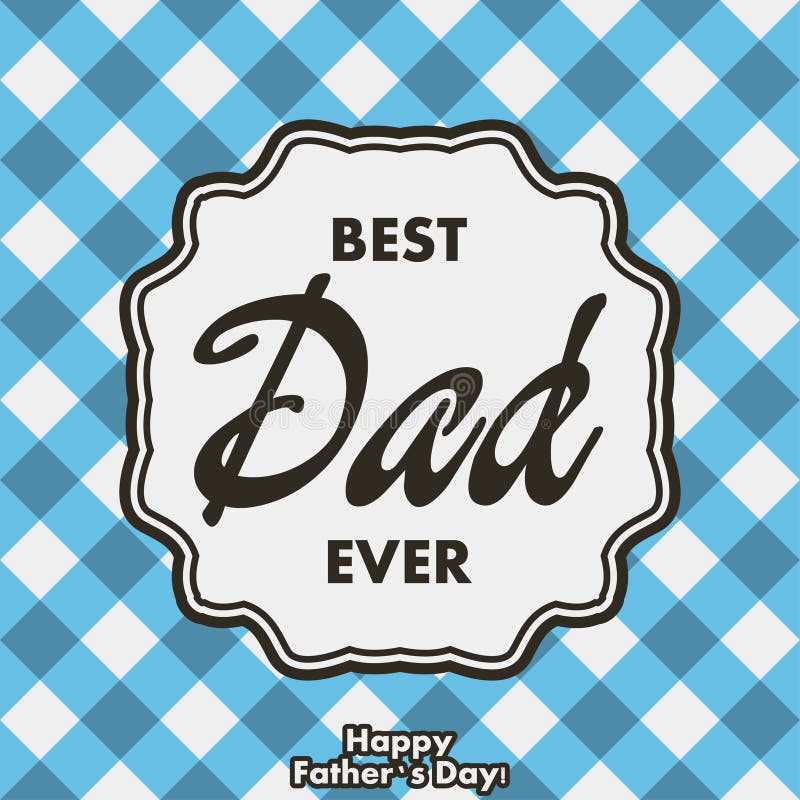 El mejor papá nunca Tarjeta de felicitación para el día de padre Ilustración del vector libre illustration El mejor papá nunca Tarjeta de felicitación para el día de padre Ilustración del vector libre illustration