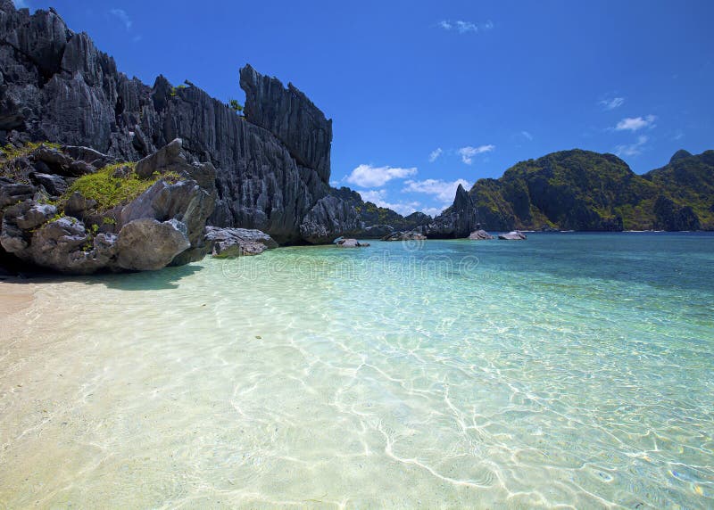 El Nido stock images