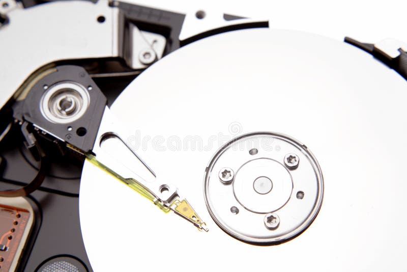 Disco duro de ordenador foto de archivo libre de regalías