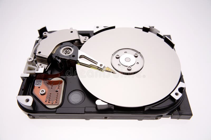 Disco duro de ordenador foto de archivo