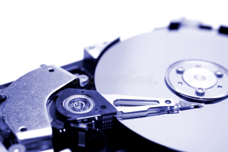 Disco duro de ordenador foto de archivo libre de regalías