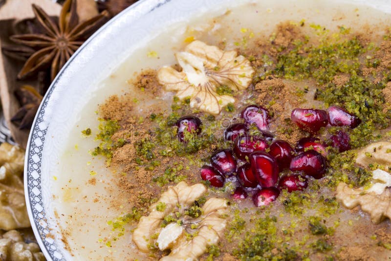 The Oldest Dessert In The World Asure Or AshuraNoah Puddingtraditional the-oldest-dessert-in-the-world-asure-or-ashuranoah-puddingtraditional