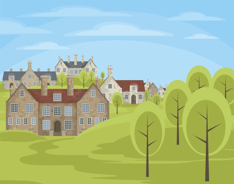 El pueblo inglés libre illustration El pueblo inglés libre illustration