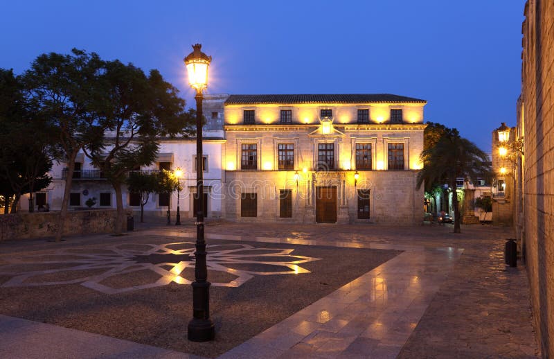 El Puerto De Santa Maria, Spain Stock Photo Image of evening, marcos