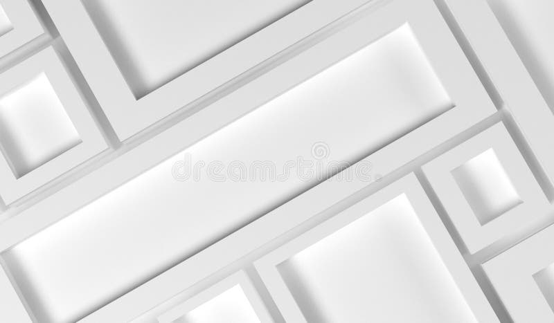 El rectángulo abstracto enmarca el fondo stock de ilustración