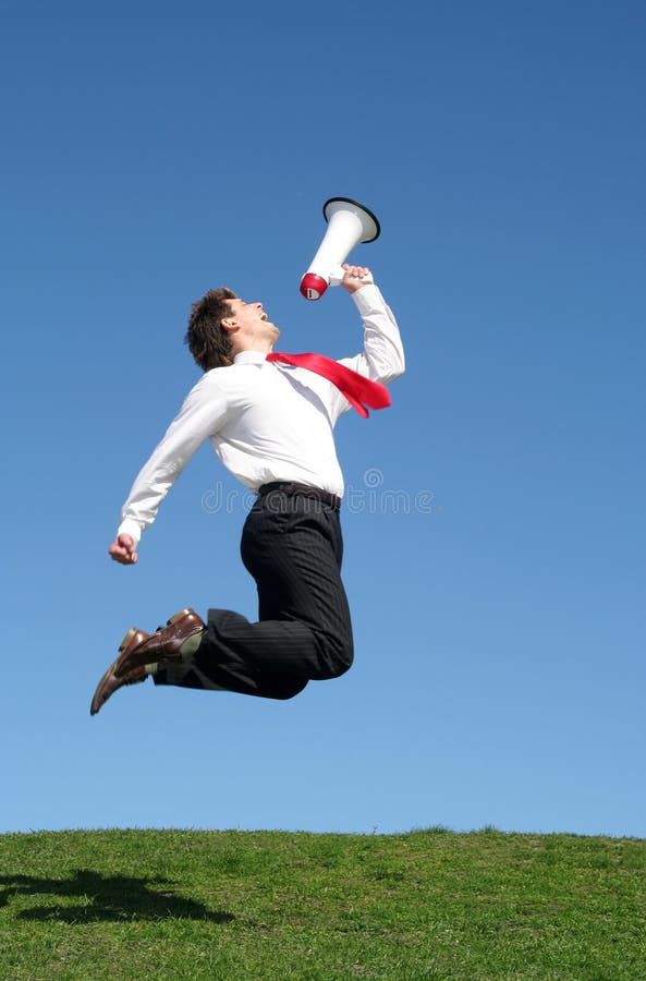 El salto del hombre de negocios imagenes de archivo El salto del hombre de negocios imagenes de archivo
