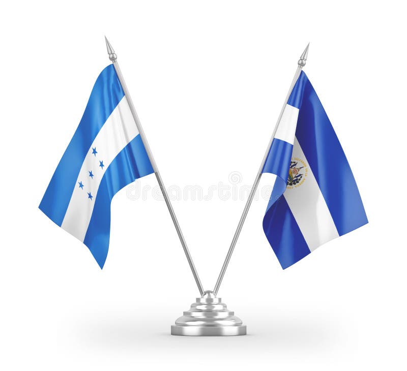 El Salvador and Honduras stock illustration. Illustration of