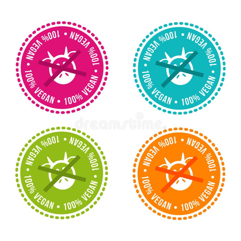 El sistema de alergénico libera insignias vegano 100% Muestras dibujadas mano del vector Puede ser utilizado para el diseño de em ilustración del vector El sistema de alergénico libera insignias vegano 100% Muestras dibujadas mano del vector Puede ser utilizado para el diseño de em ilustración del vector