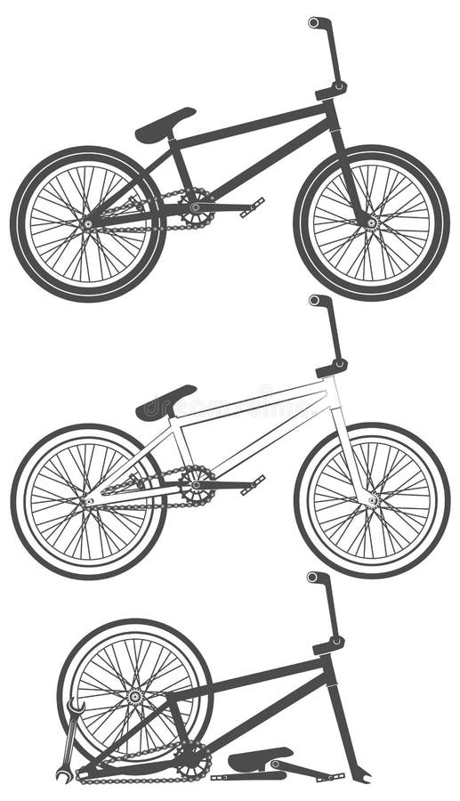 El sistema de la bici, bicicleta parte, rueda, encadena ilustración del vector El sistema de la bici, bicicleta parte, rueda, encadena ilustración del vector