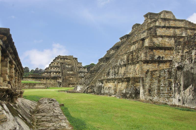 El Tajín, Mexiko, Veracruz arkivfoton