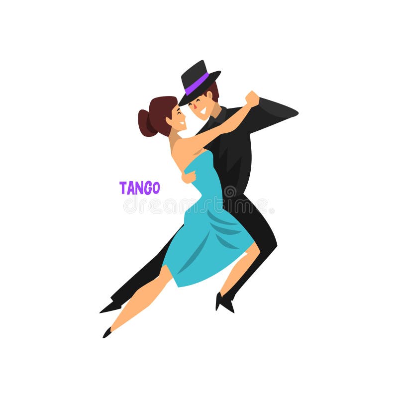 ideología Panorama Permeabilidad El Tango Profesional Del Baile De Los Pares Del Bailarín, Los Pares De  Hombre Joven Y La Mujer Se Vistieron En La Ropa Elegante Q Ilustración del  Vector - Ilustración de elegancia,