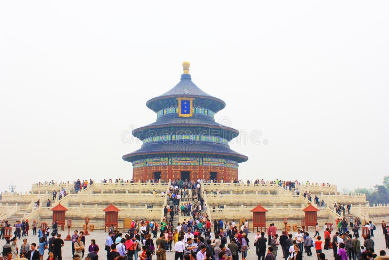 Templo del Cielo de Pekín fotografía de archivo