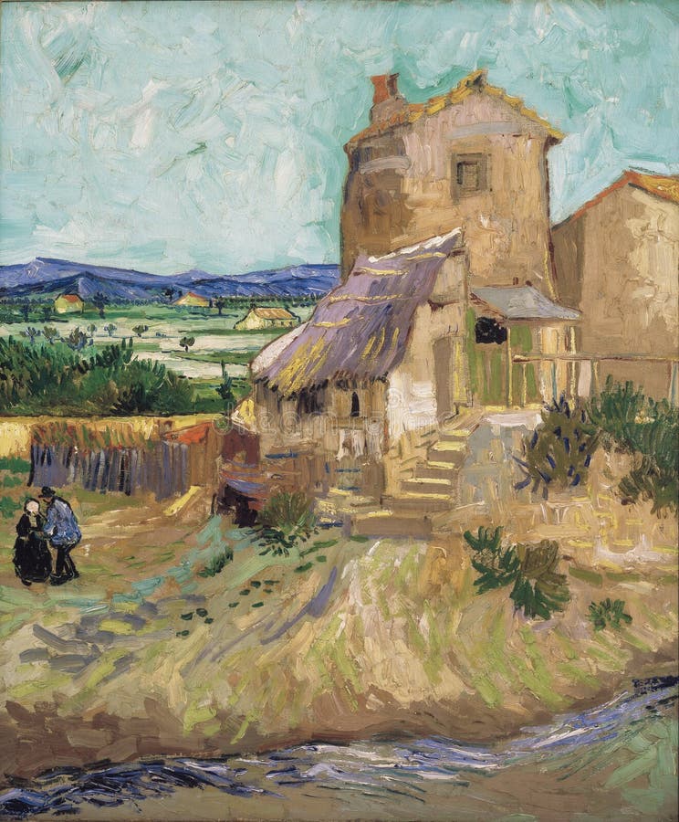 Vincent van Gogh, The Old Mill, 1888, oil on canvas, Buffalo, NY, United States. Vincent van Gogh, The Old Mill, 1888, oil on canvas, Buffalo, NY, United States