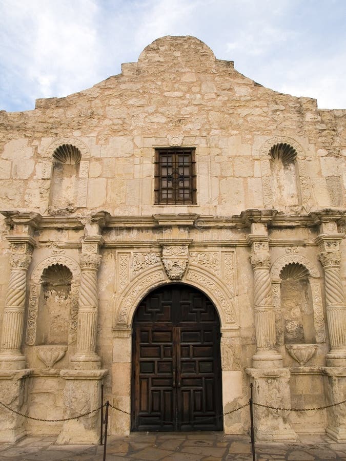 The historic Alamo mission in San Antonio, Texas, famous battleground of the Texas Revolutionary War. The historic Alamo mission in San Antonio, Texas, famous battleground of the Texas Revolutionary War.