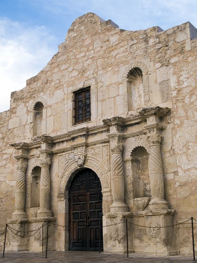 The historic Alamo mission in San Antonio, Texas, famous battleground of the Texas Revolutionary War. The historic Alamo mission in San Antonio, Texas, famous battleground of the Texas Revolutionary War.