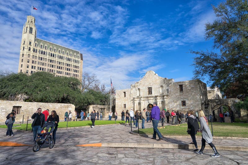 El Álamo en San Antonio Texas imágenes de archivo libres de regalías El Álamo en San Antonio Texas imágenes de archivo libres de regalías