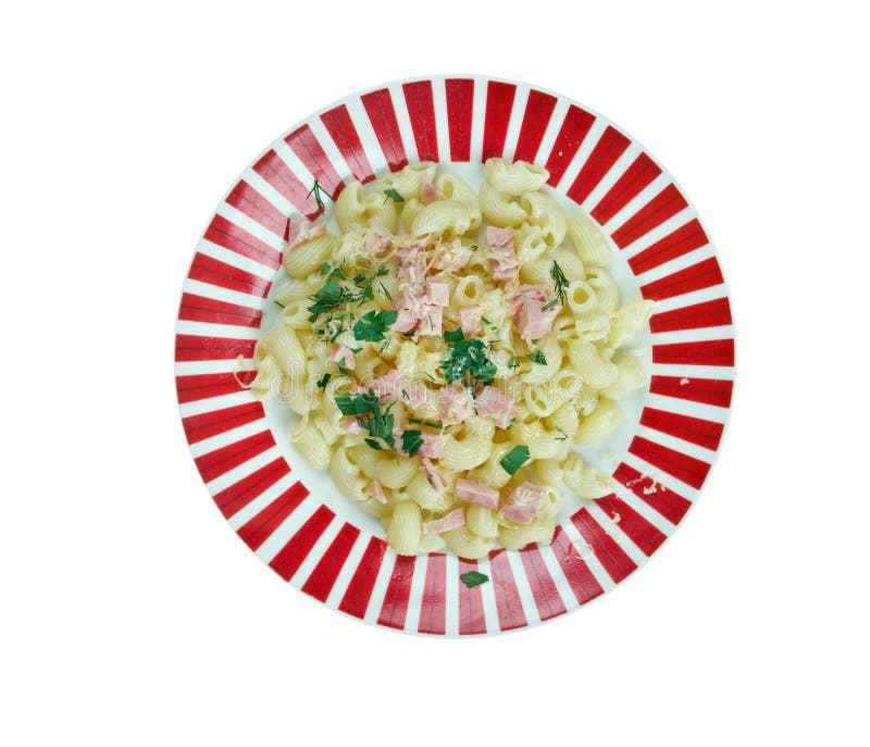 Homemade Elbow Macaroni Pasta Stock Photo Image of onion, pasta 36250872