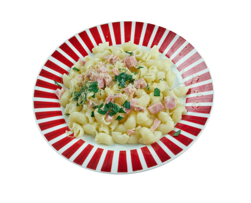 Homemade Elbow Macaroni Pasta Stock Photo Image of onion, pasta 36250872