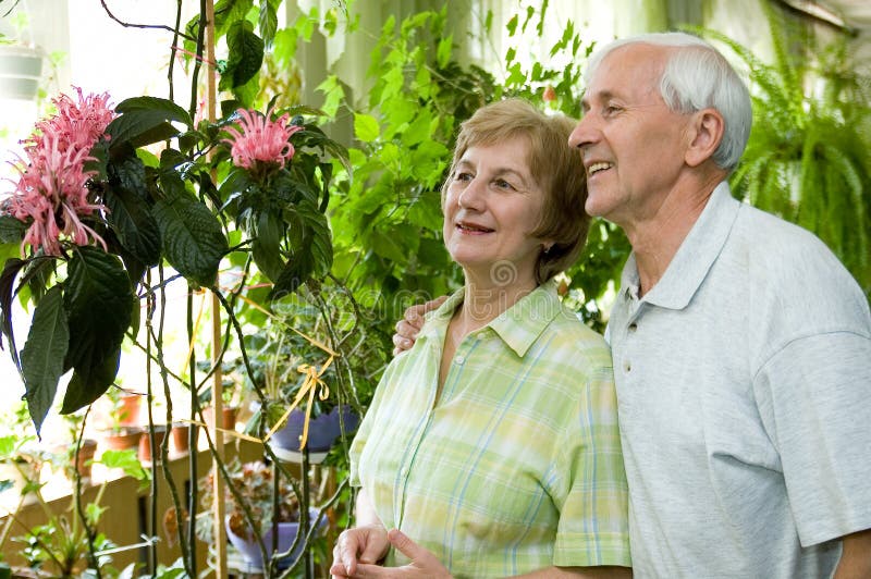 Elderly couple