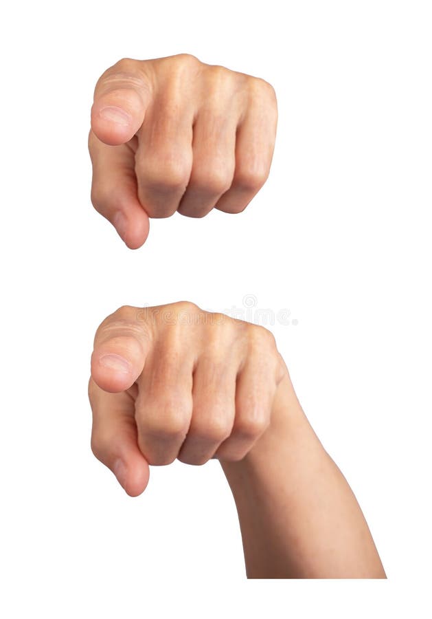 Elderly hand pointing with index finger, wrinkled skin, expressive gesture indicating choice or royalty free stock image