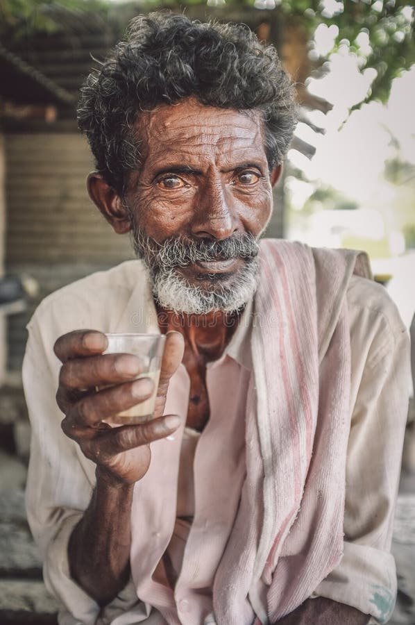 Elderly Indian man