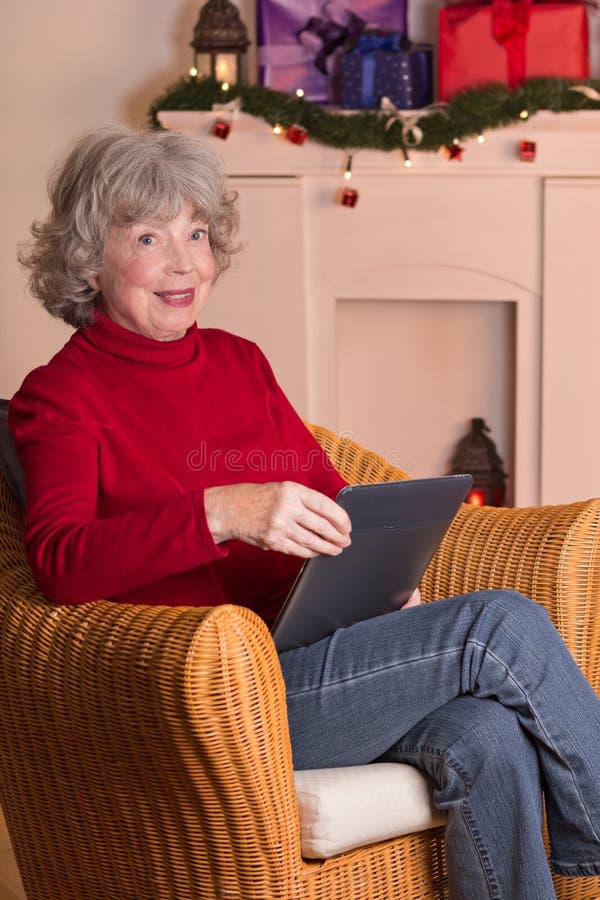 Elderly reader stock image. Image of read, lines, reflect 16911577