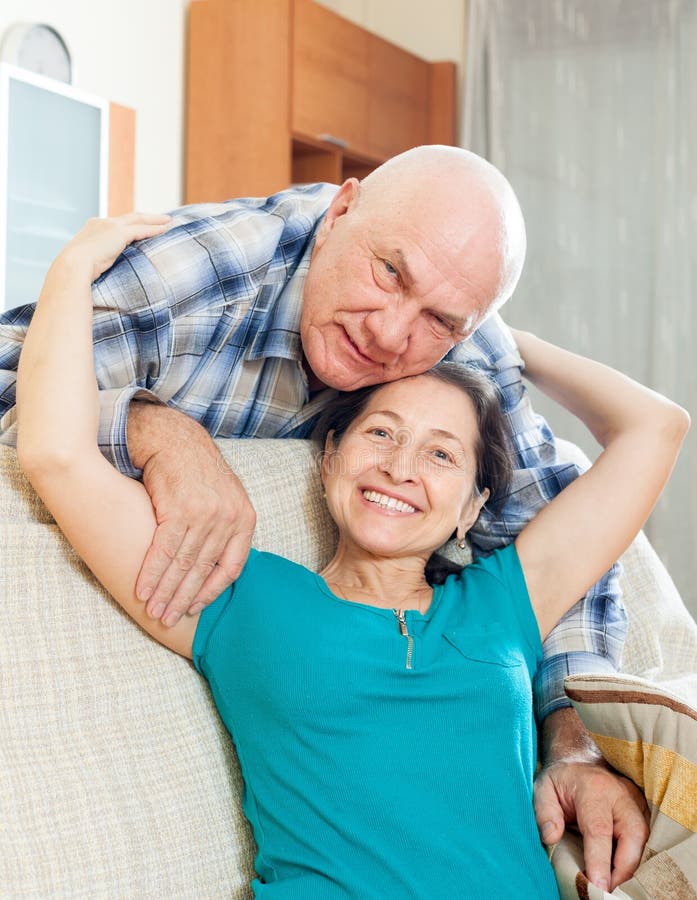 Mature Girlfriend Consoling Grieving Man Sitting Apart Stock Image Image Of Impotency