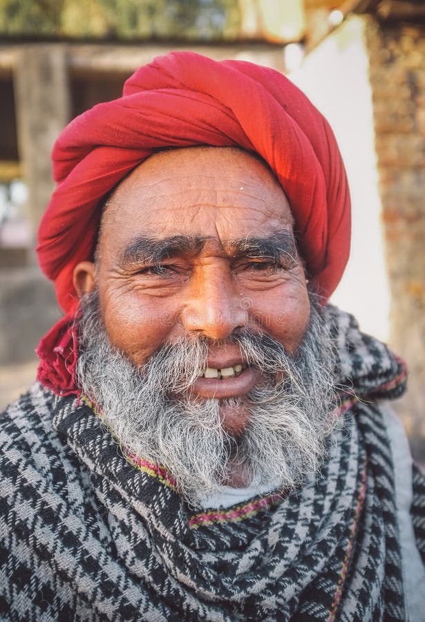 Elderly Rabari tribesman editorial image. Image of person - 56985160