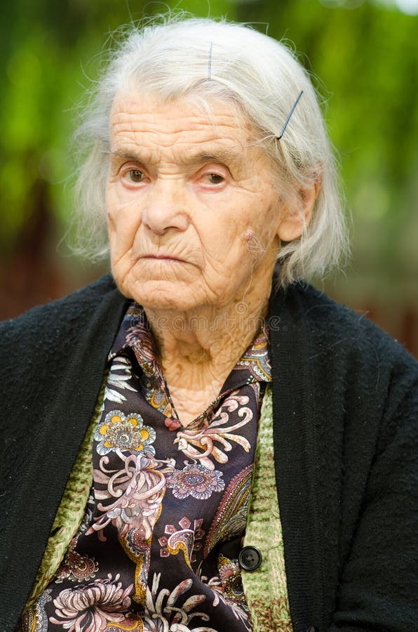 Elderly woman