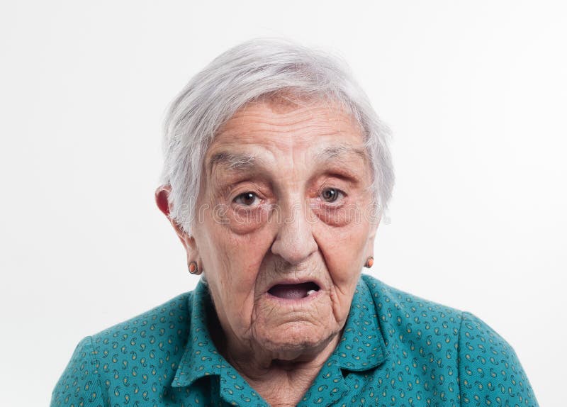 555 Shocked Elderly Woman Isolated Stock Photos - Free & Royalty-Free ...