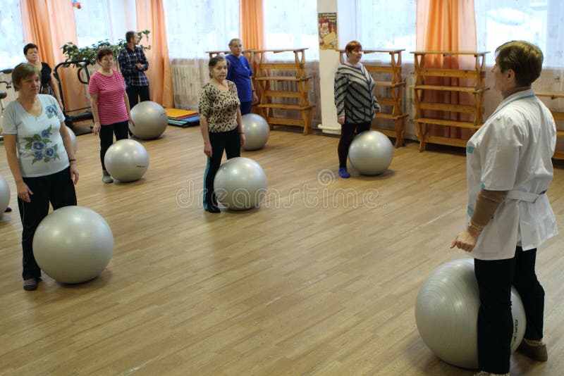 Day of Health in Center of social services for pensioners and the disabled Otrada in Podporozhye, Russia. Day of Health in Center of social services for pensioners and the disabled Otrada in Podporozhye, Russia.