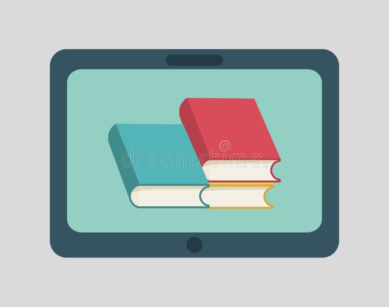 Elearning online education stock vector. Illustration of technology