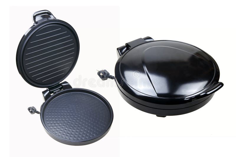 Electric baking pan stock image. Image of home, breakfast 24596207