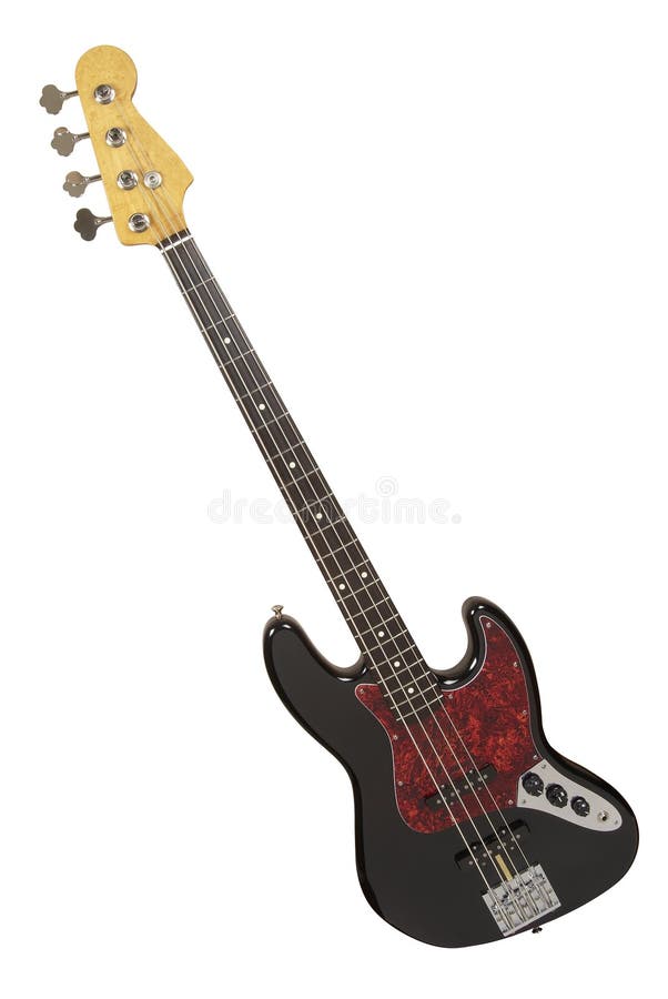 Electric Bass Guitar stock image. Image of path, jazz 3780023