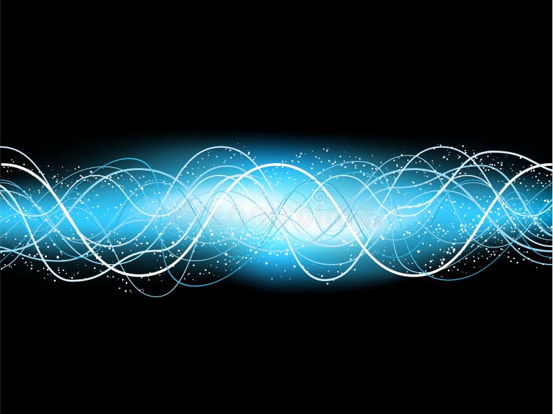 Electric blue background stock vector. Illustration of background 14093115