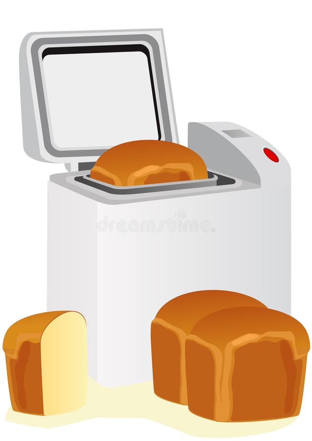 Electric bread maker and bread