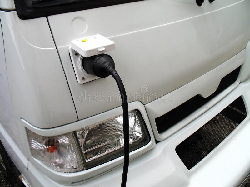 Electric car royalty free stock images Electric car royalty free stock images