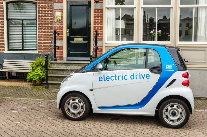 Electric Car royalty free stock images