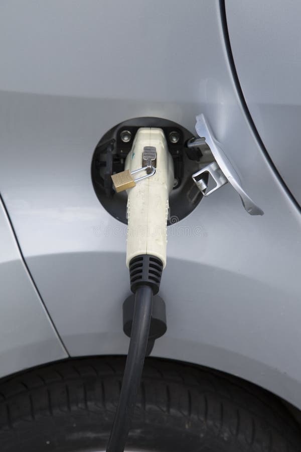 Electric Car Plug stock image. Image of connection, environment 111178843