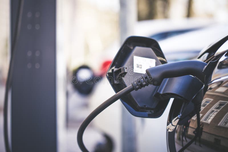 Electric car is refueling up its batteries, future innovation of mobility