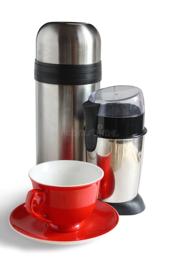 Electric coffee grinders stock image. Image of cafeteria 9797027